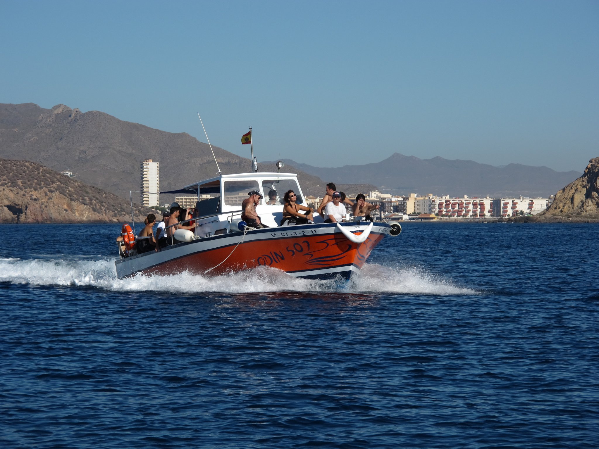 centro buceo sureste barco