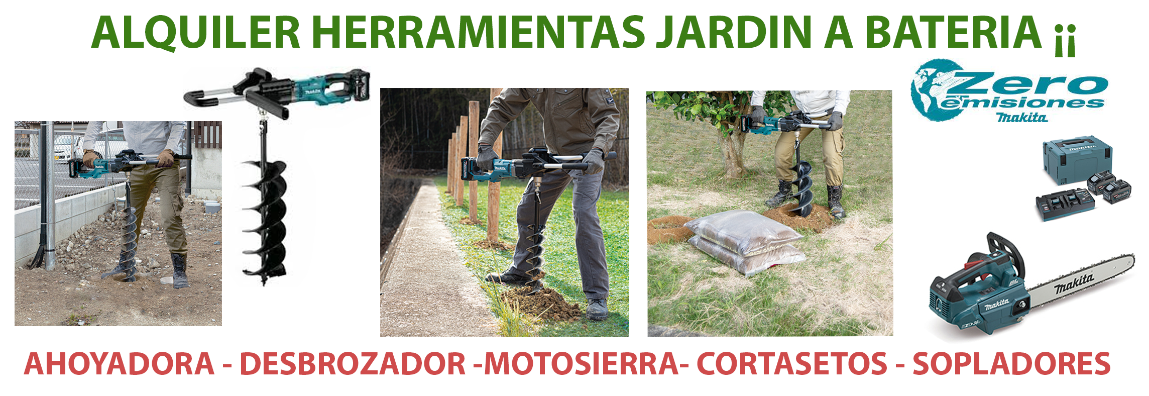 JARDIN MAKITA BATERIA