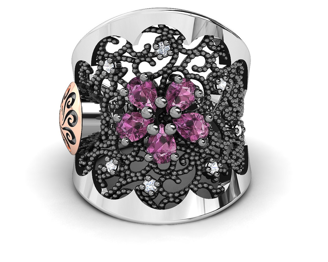 anillo-plata-bohemme